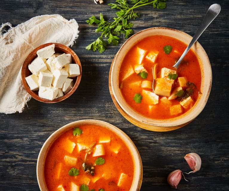 Caldo De Queso Con Papas