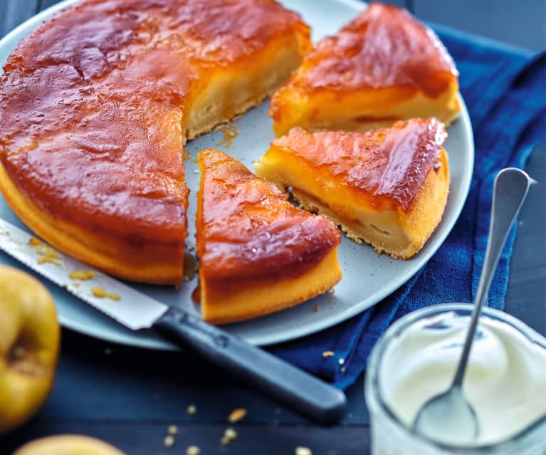 Gateau Tatin Aux Pommes Caramelisees Cookidoo La Plateforme De Recettes Officielle De Thermomix