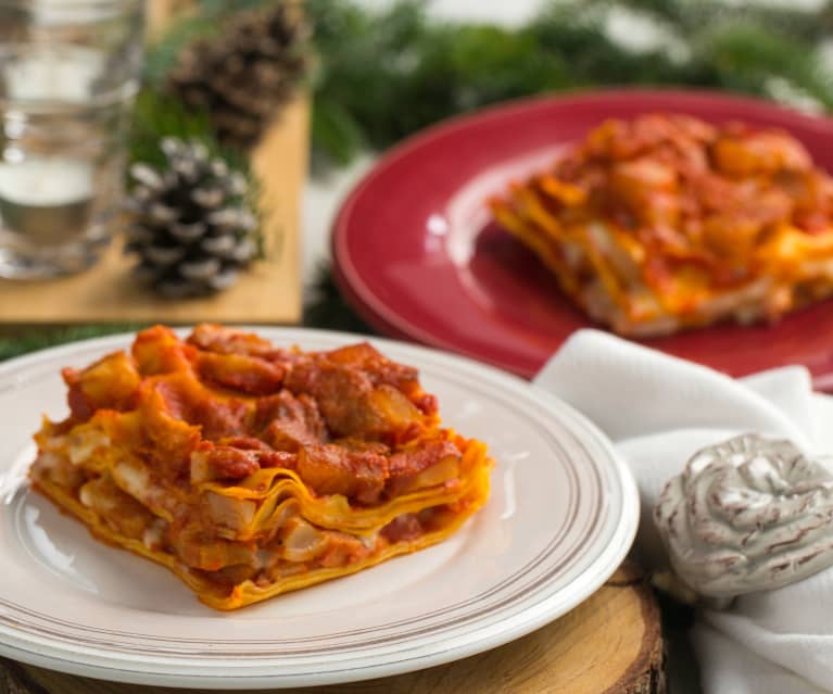 Lasagne all'amatriciana