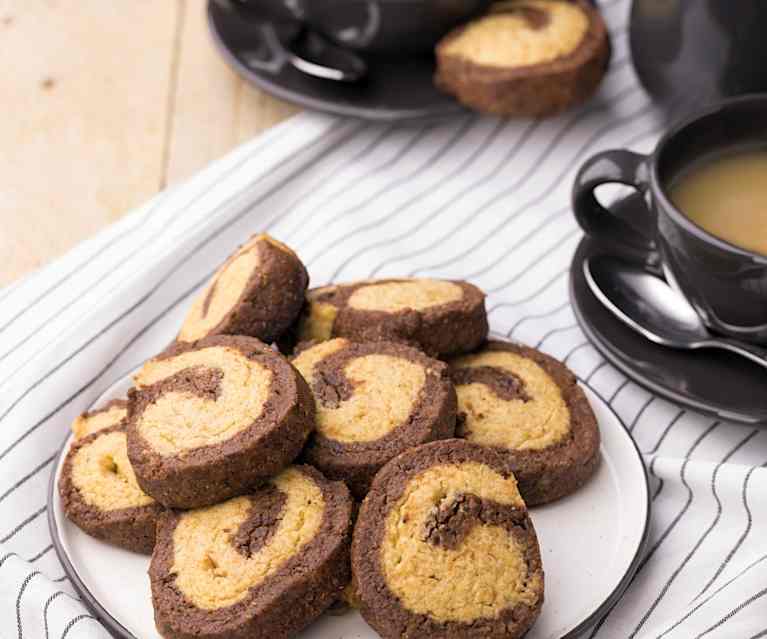 Biscotti integrali al cioccolato fondente