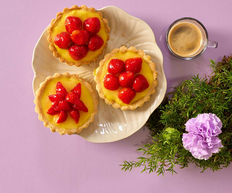 Mango-Erdbeer-Tartelettes