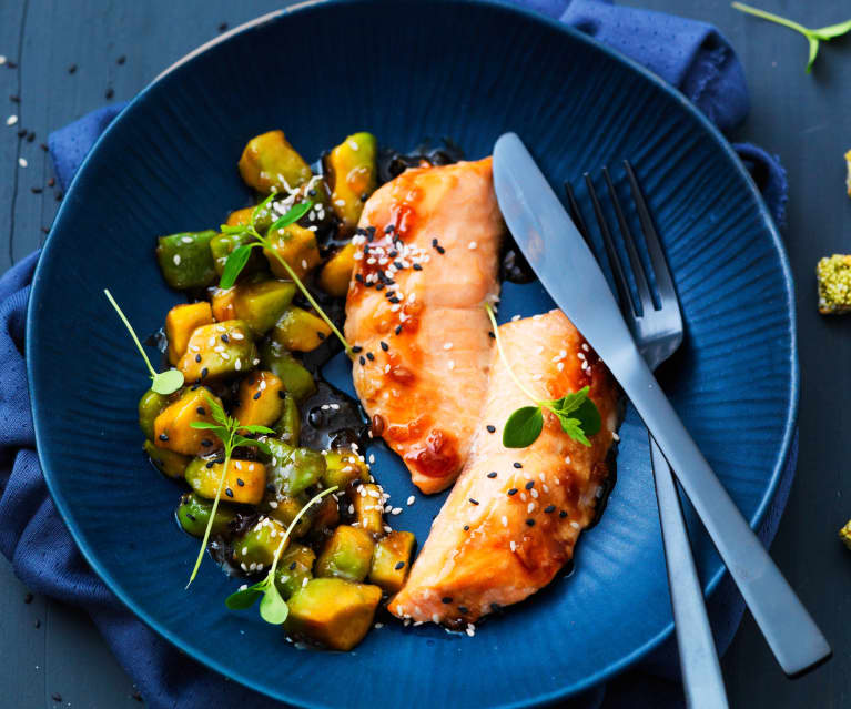 Salmone teriyaki - Cookidoo® – the official Thermomix® recipe platform