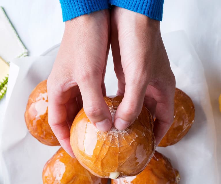 Bolas de caramelo crocantes