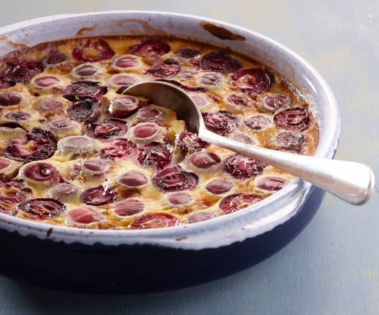 Cherry clafoutis