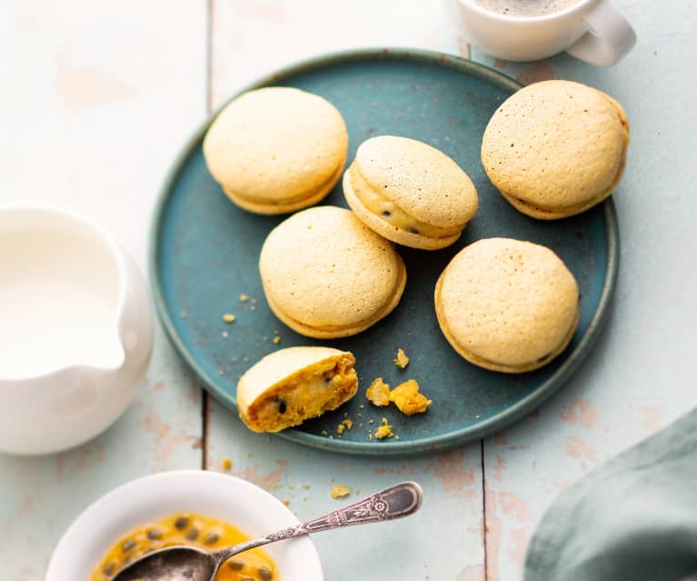 Macarons à la griotte - Cookidoo® – la plateforme de recettes officielle de  Thermomix®