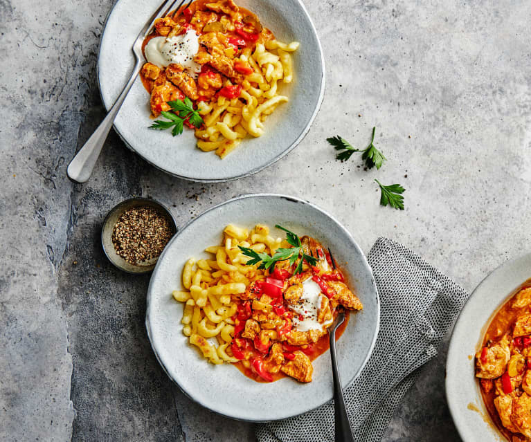 Pollo alla stroganoff