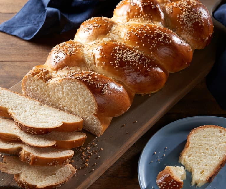 Pan trenzado judío (Challah) - Israel - Cookidoo® – the official Thermomix®  recipe platform