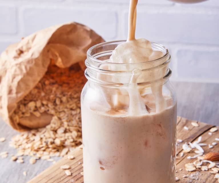 Agua Cremosa de Chocolate y Avena