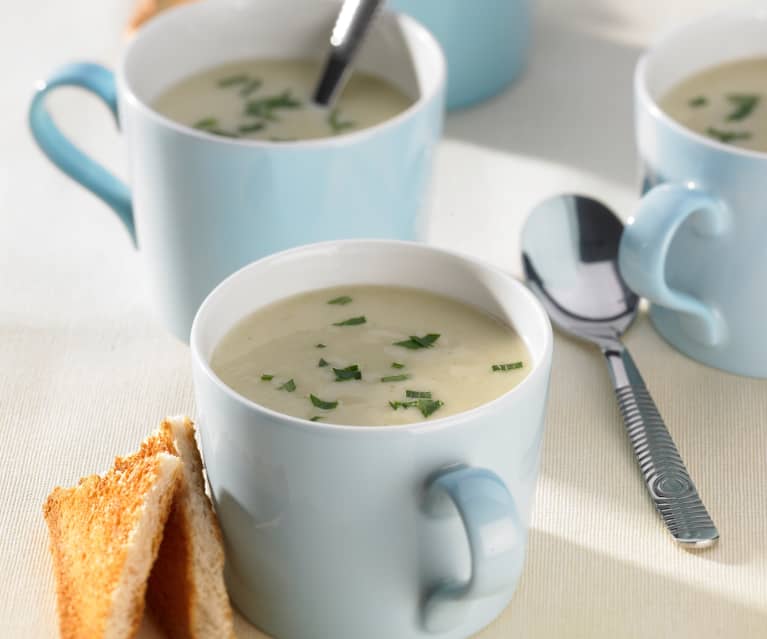 Kohlrabi-Kartoffel-Suppe