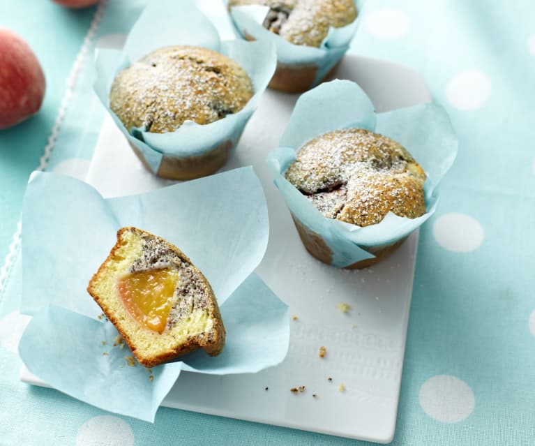 Pfirsich-Mohn-Muffins