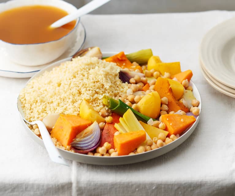 Couscous de légumes d’hiver au boulgour complet