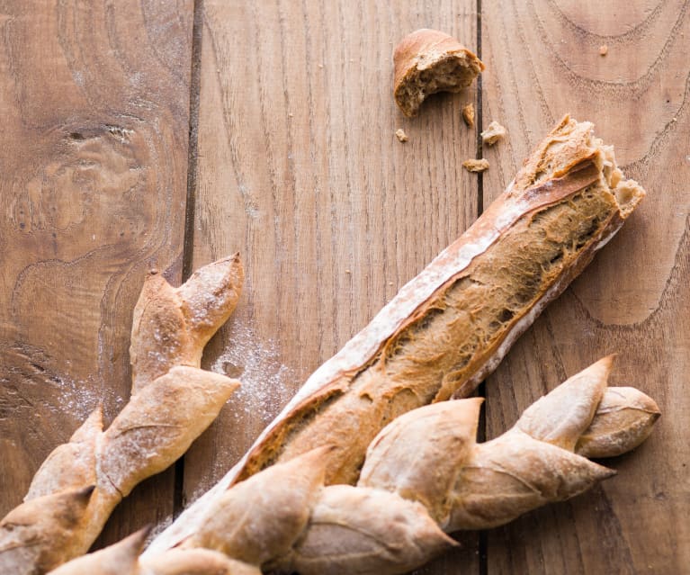 Baguette tradition et baguette épi