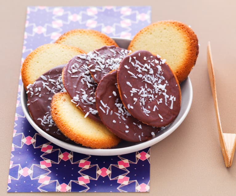 Biscuits tendres aux trois chocolats