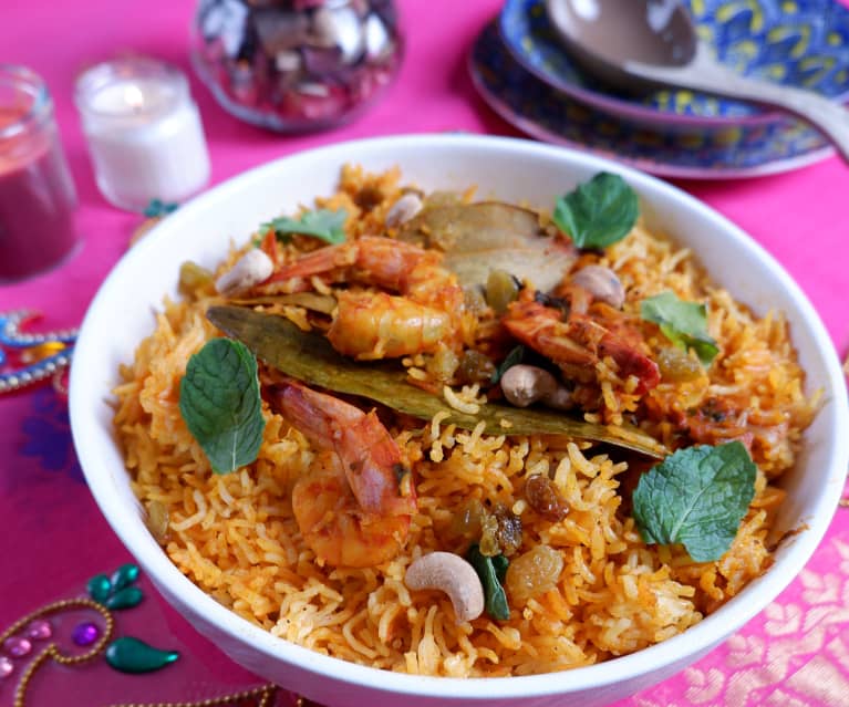 Prawn Biryani