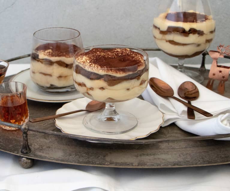 Christmas tiramisu