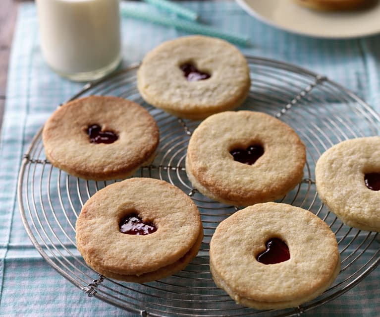 Jam Sandwich Biscuits