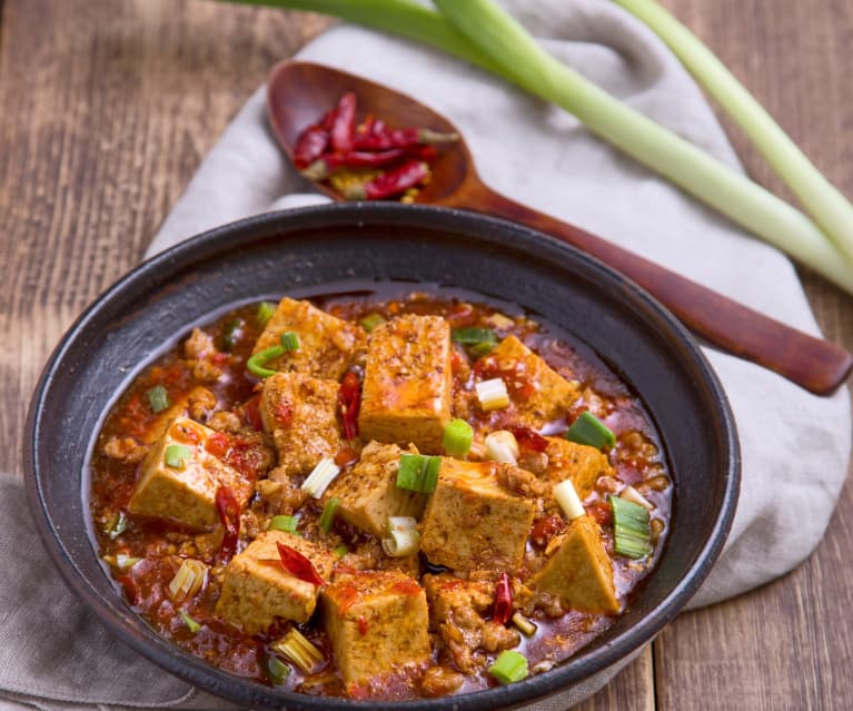 Ma po dou fu (mapo tofu)