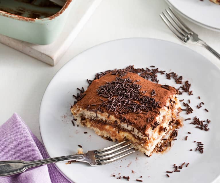 Vasitos de Tiramisu y Cacao