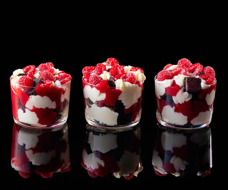 Red Velvet Trifle Cups