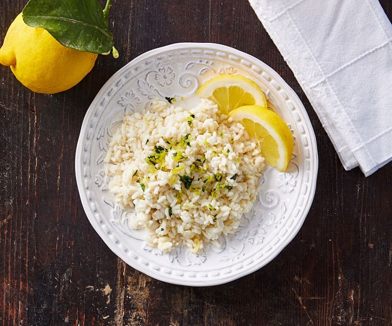 Risotto alla sogliola e limone