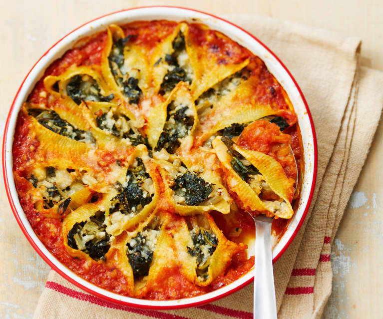 Sauce tomate et oignons pour gratin de conchiglioni aux blettes