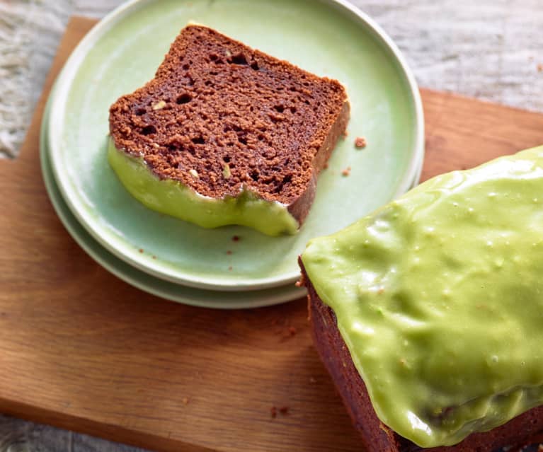 Plumcake al cioccolato con crema di avocado