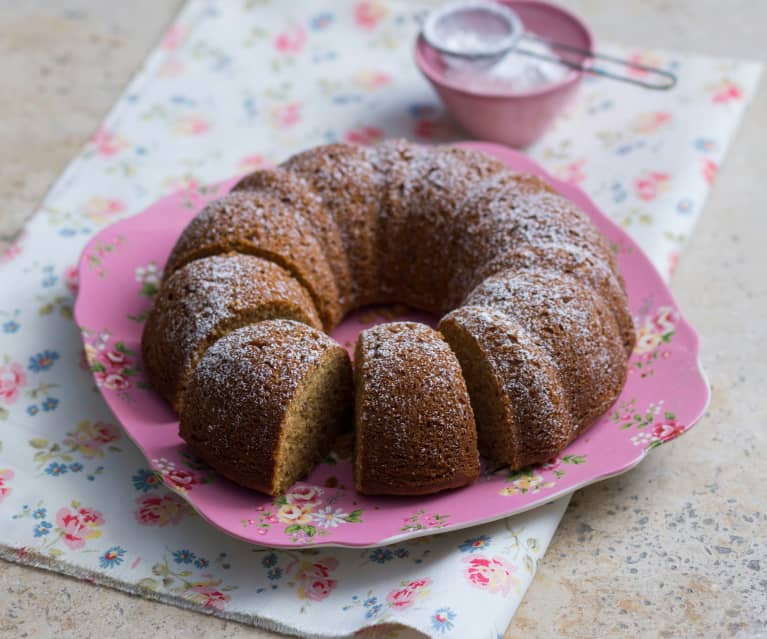 Lime sour cream bundt cake