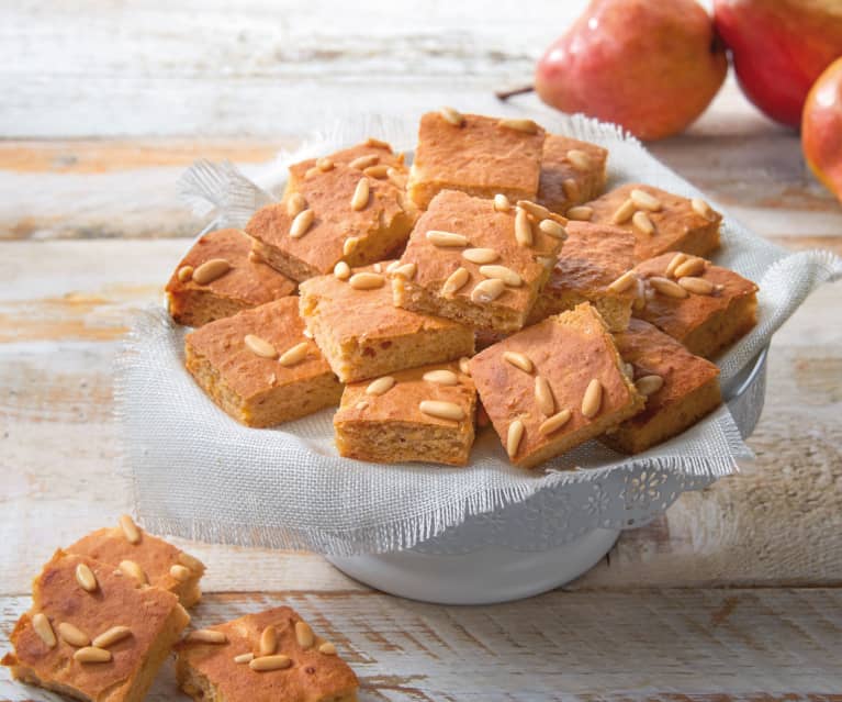 Biscotti morbidi alle pere e frutta secca