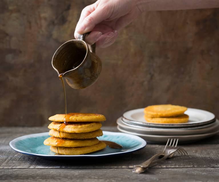 Pumpkin pancakes