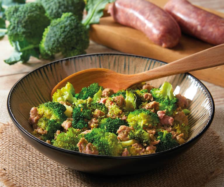 Broccoli e salsiccia