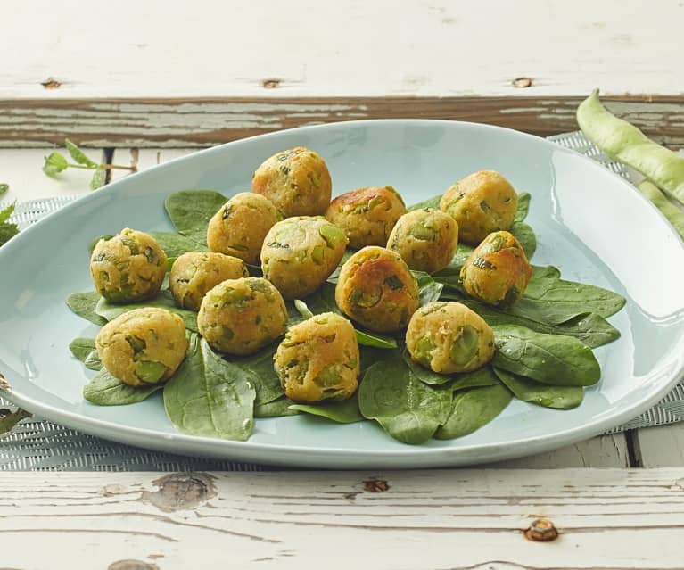 Polpette di fave e pecorino