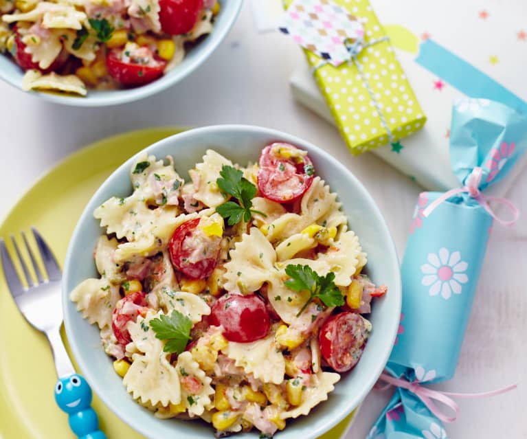 Tomaten-Nudel-Salat