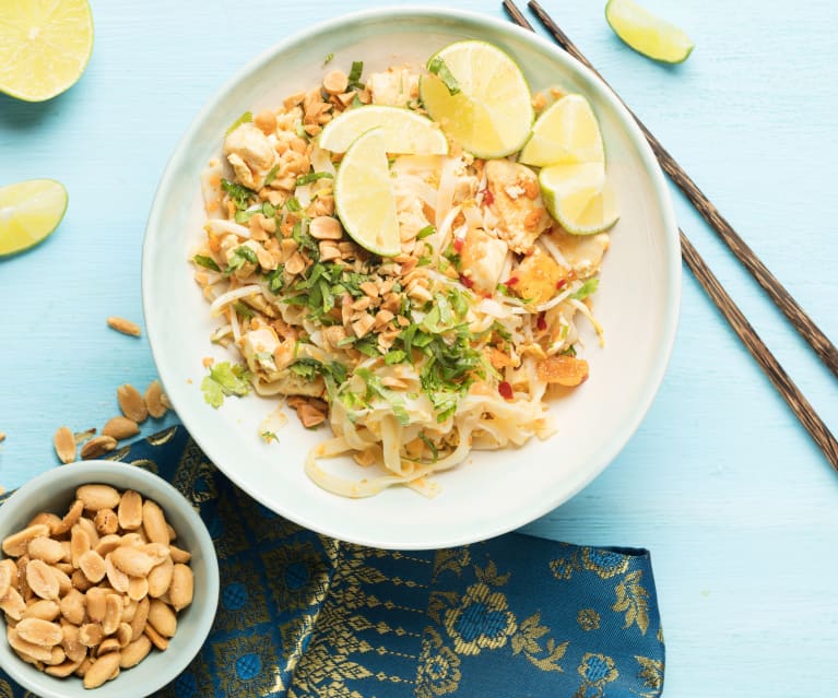 Pad Thai mit Huhn