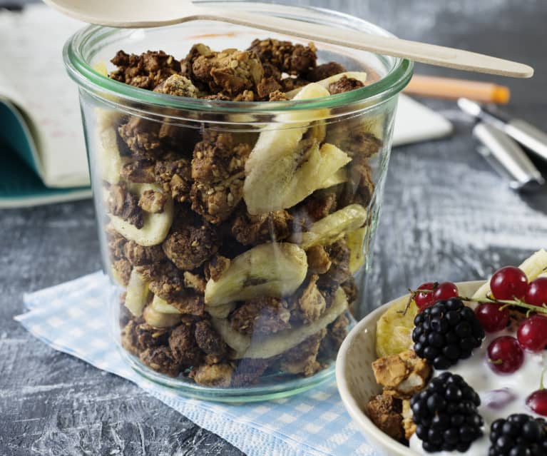 Muzlu ve Kuruyemişli Kıtır Granola