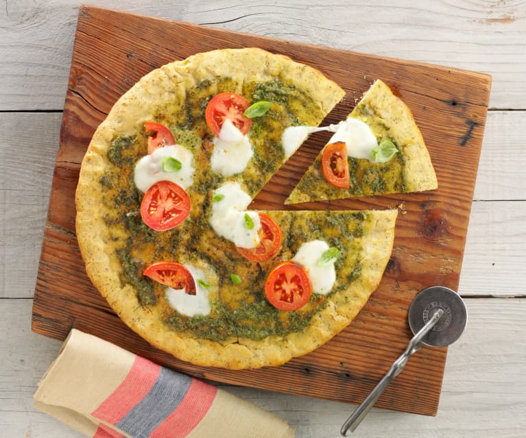 Gluten-Free Herbed Pizza Crust