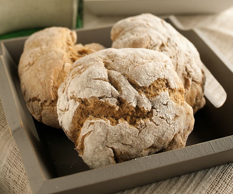 Galletas saladas con aceitunas, nueces y parmesano - Cookidoo