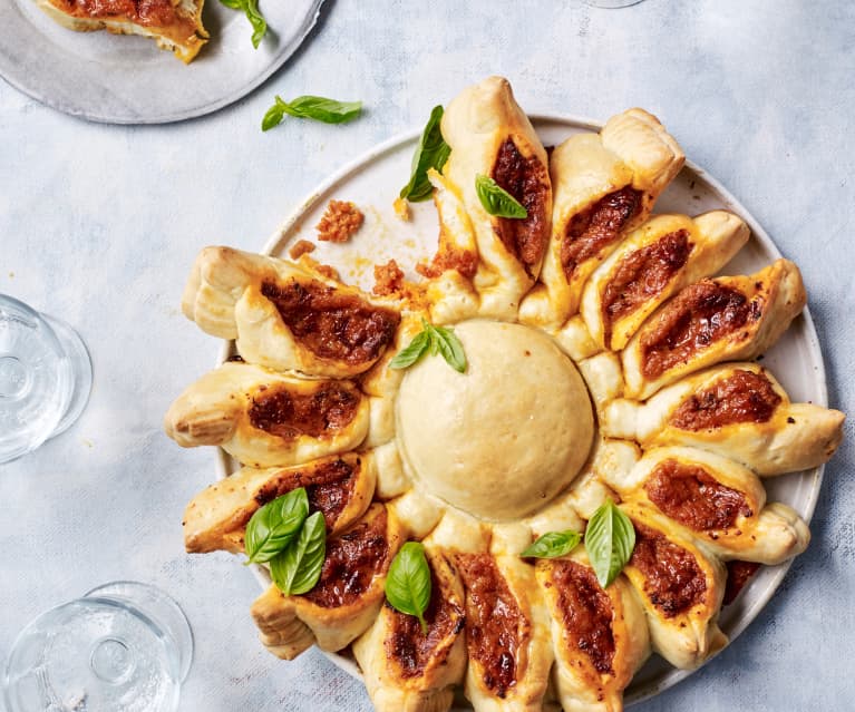 Pull-apart pizza sun - Cookidoo® – the official Thermomix® recipe platform