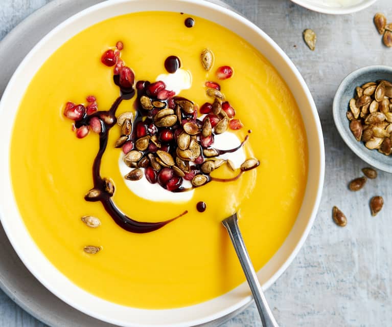 Zuppa di arance e zucca