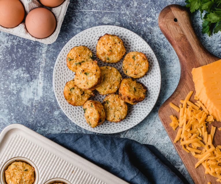 Cheesy Cauliflower Tots - Cookidoo® – la plataforma de recetas oficial de  Thermomix®