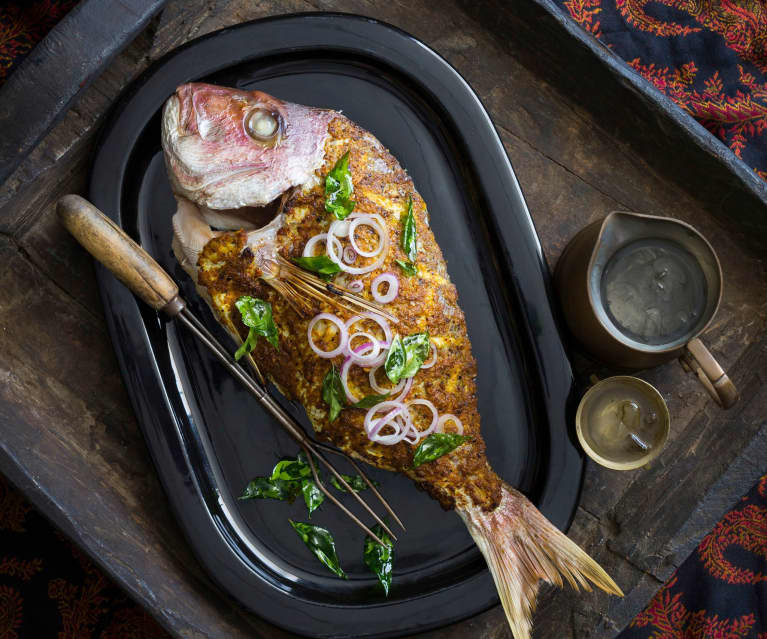 Baked masala fish (MEATER+®)