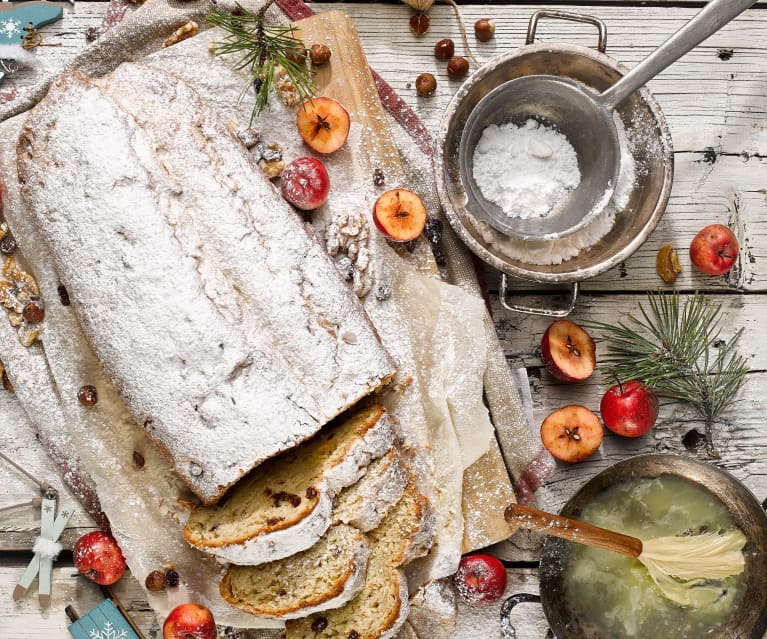 Stollen de Noël au fromage blanc