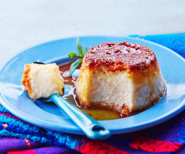 Flan de amaranto