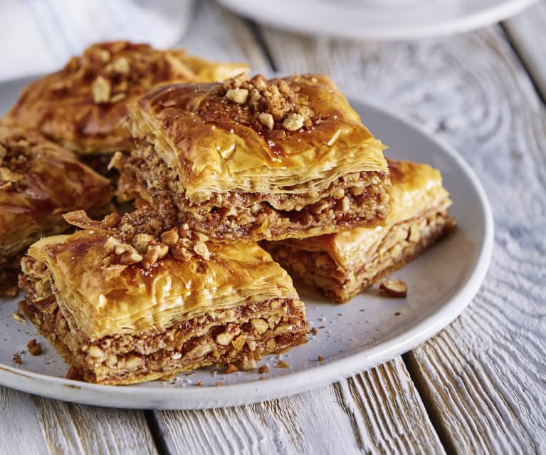 Walnut Baklava Recipe (With Video)