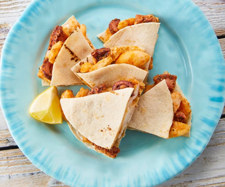 Quesadillas de mariscos - Cookidoo® – la plataforma de recetas oficial de  Thermomix®