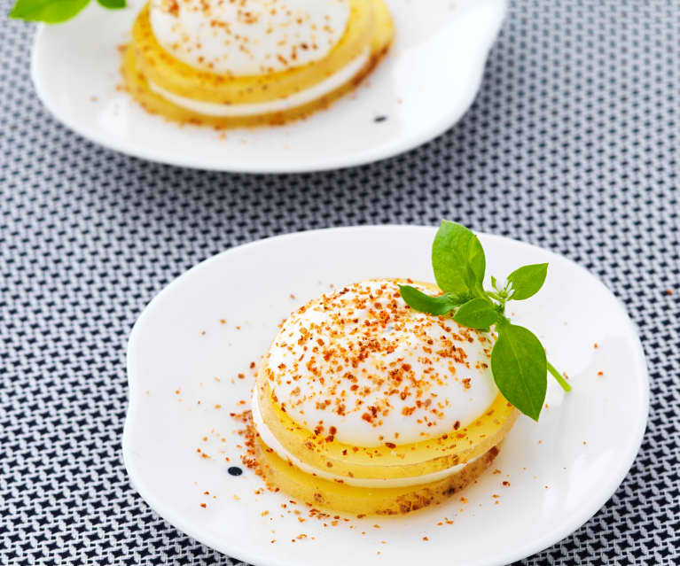 Gratin dauphinois comme un tiramisu - Christophe Aribert