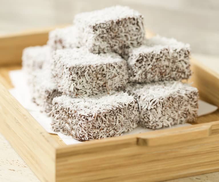 Lamingtons - Cookidoo® – la plataforma de recetas oficial de Thermomix®