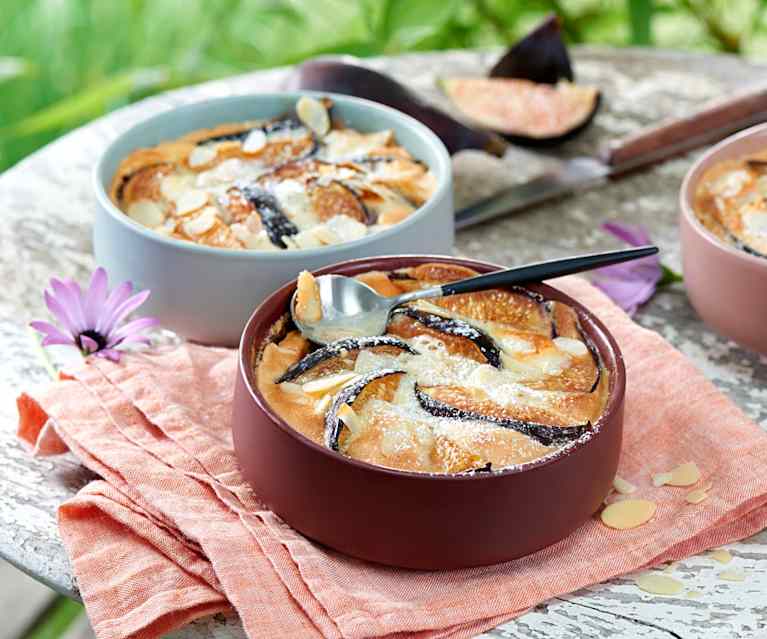 Clafoutis figues-amandes