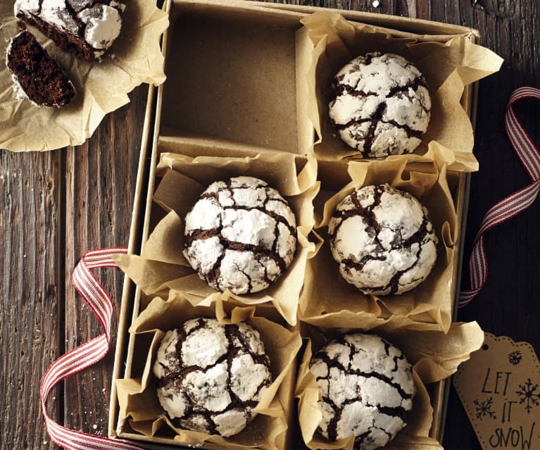 Boules de neige au chocolat