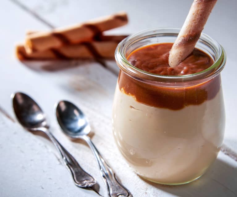 Mousse al caramello salato