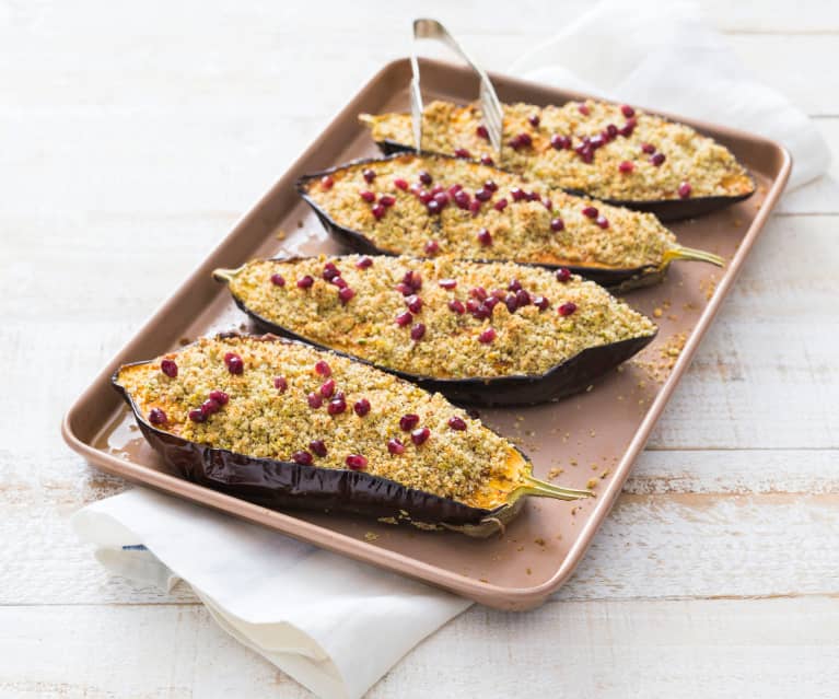 Geroosterde aubergines